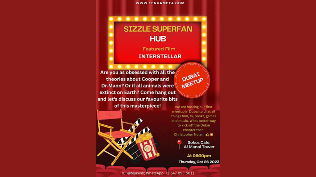 Sizzle Superfan Hub Dubai - Meetup
