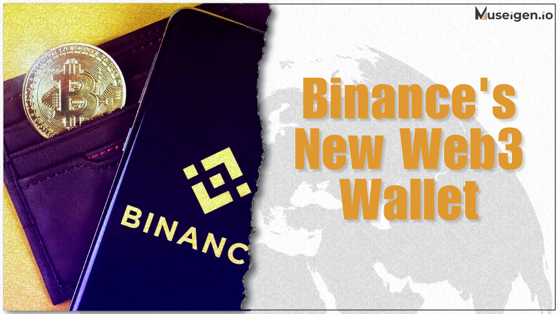 Binance's new Web3 Wallet displayed on a smartphone, symbolizing the integration of advanced security features in crypto wallets.
