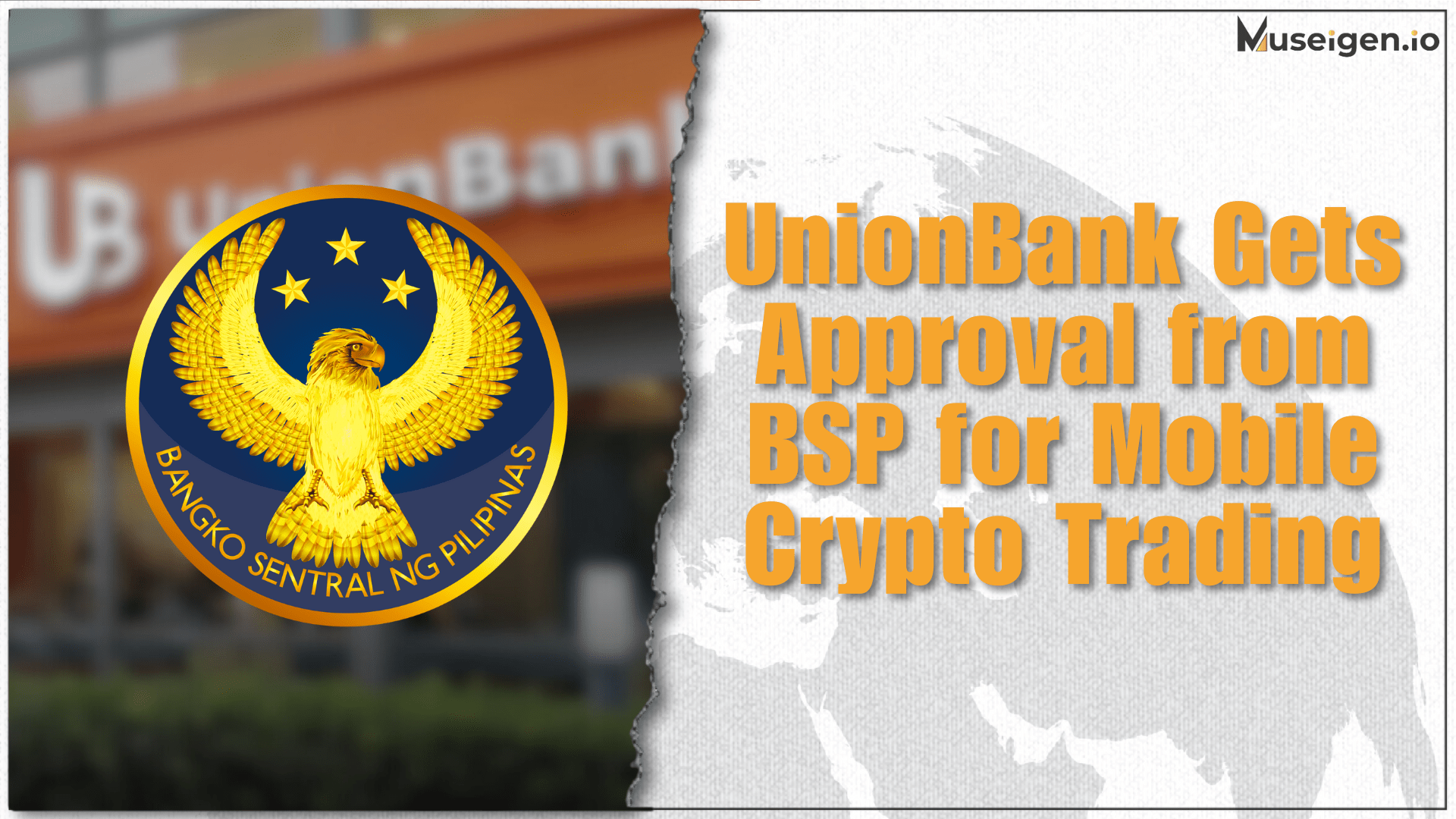 UnionBank of the Philippines' UnionBank Online app showcasing new Bitcoin trading feature.