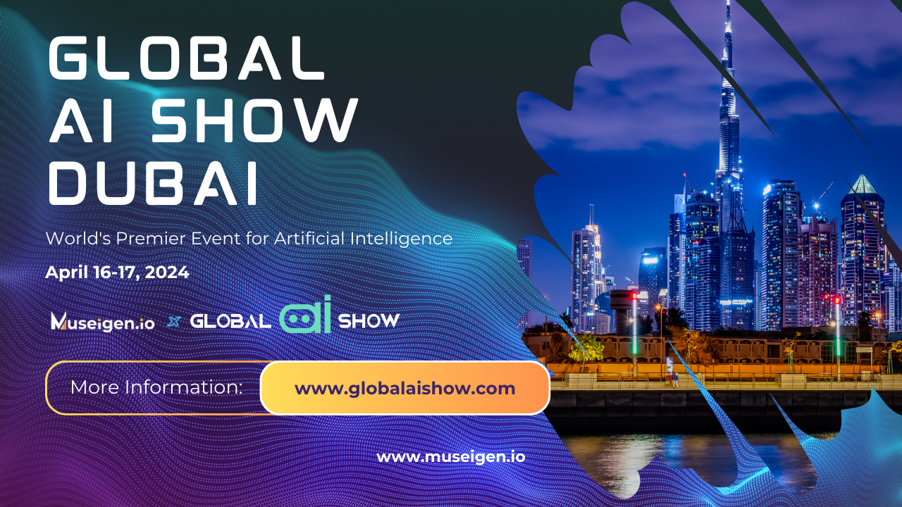 Global AI Show 2024 at Grand Hyatt Dubai, showcasing AI innovation and expertise