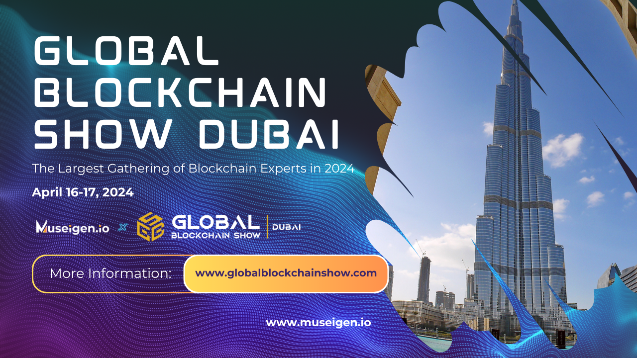 Attendees exploring the future of blockchain at the Global Blockchain Show Dubai 2024