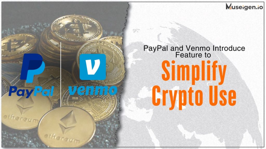 PayPal and Venmo logos alongside ENS usernames, simplifying crypto transactions.