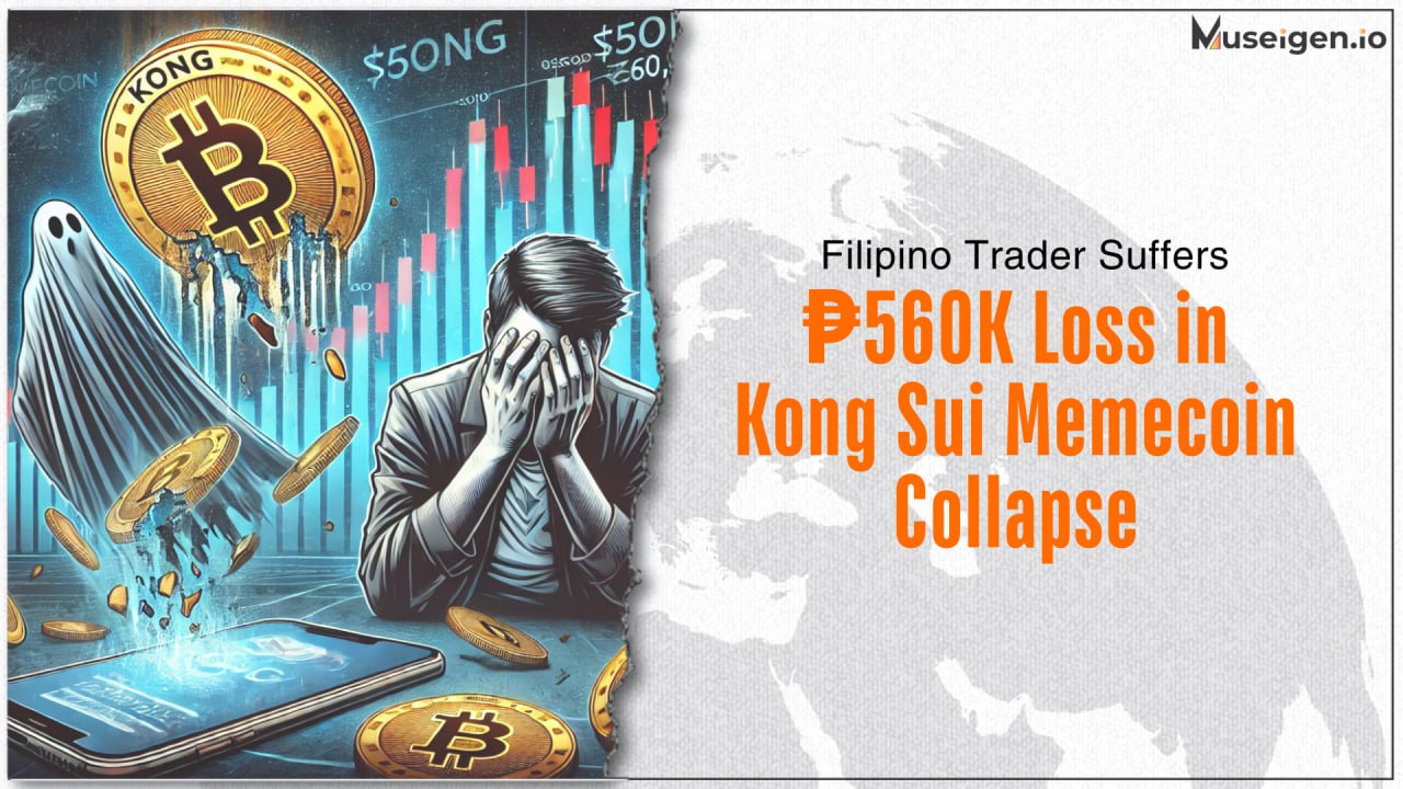 Filipino investor loses ₱560K in Kong Sui memecoin scam.