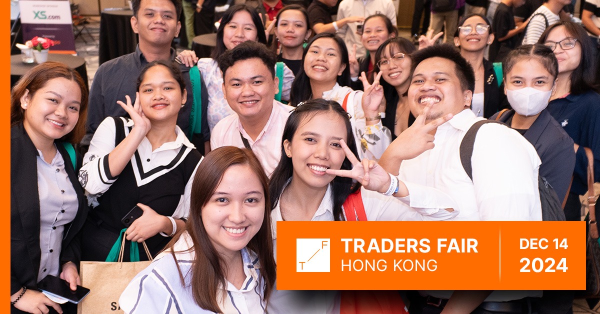 Interactive financial workshop in progress at the 2024 Traders Fair in Hong Kong.