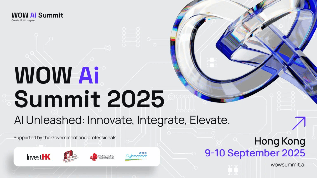 WOW AI Summit 2025 Hong Kong