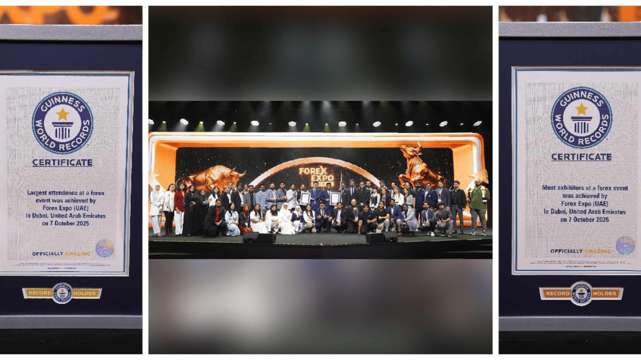 Forex Expo Dubai Guinness World Records 2025